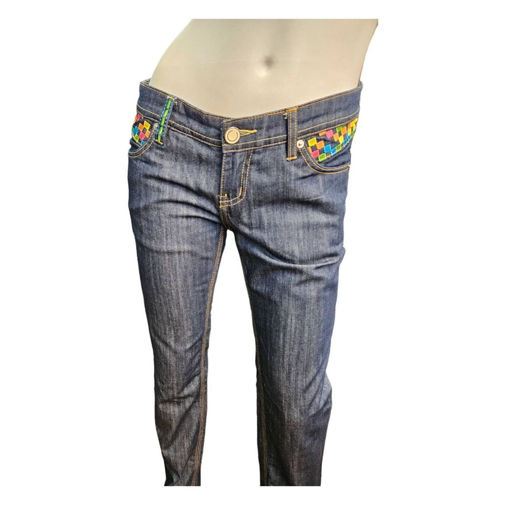COOGI Embroidered Pocket Jeans straight Size 8 - Picture 5 of 9